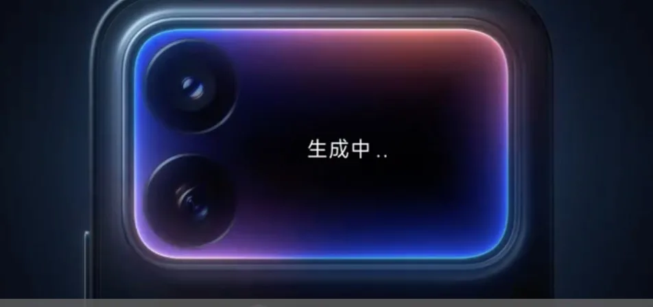 Rueckseite des Xiaomi 18 Pro mit Zweitdisplay und Triple-Kameramodul