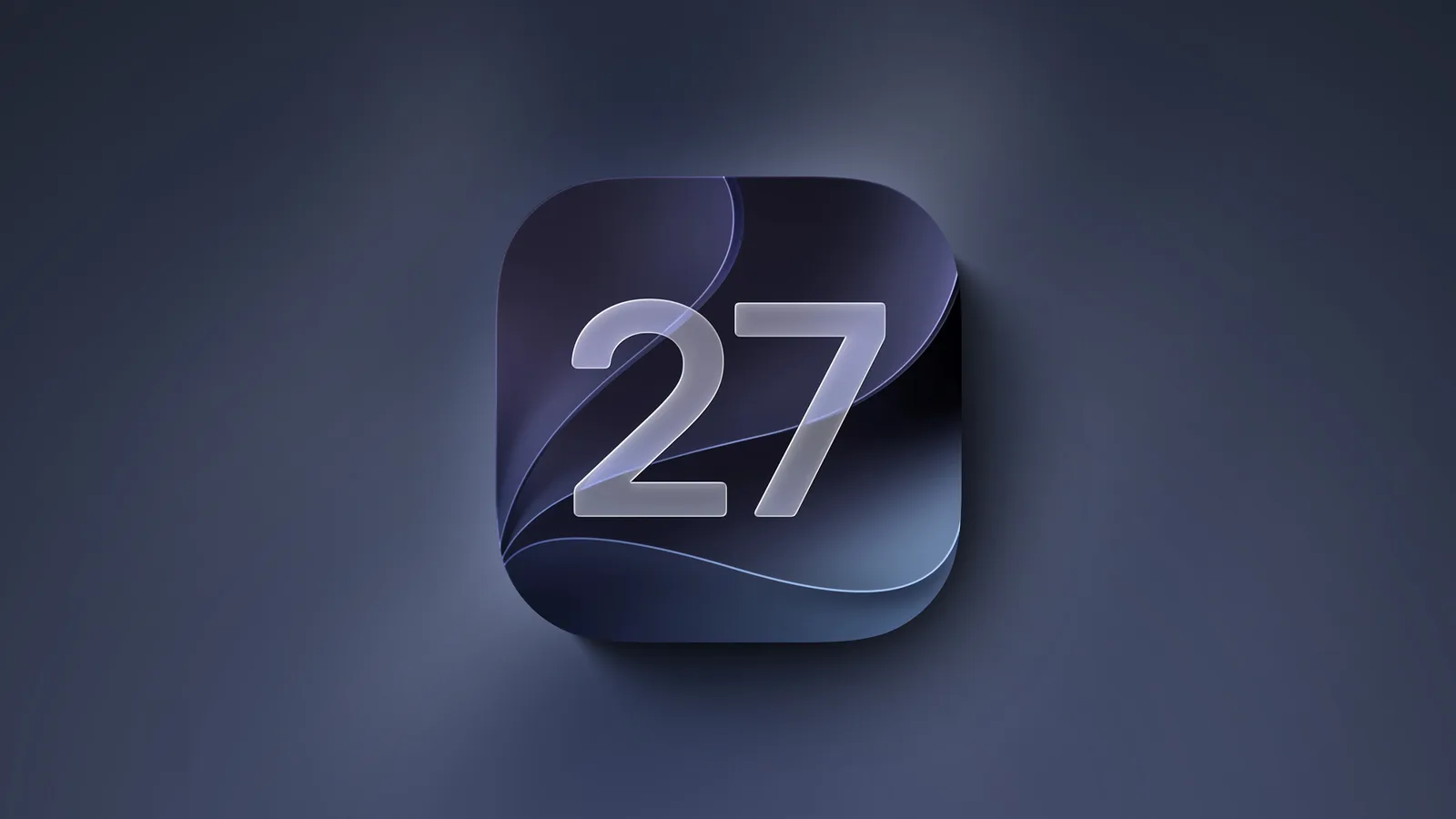 iPhone displaying the iOS 27 software update screen