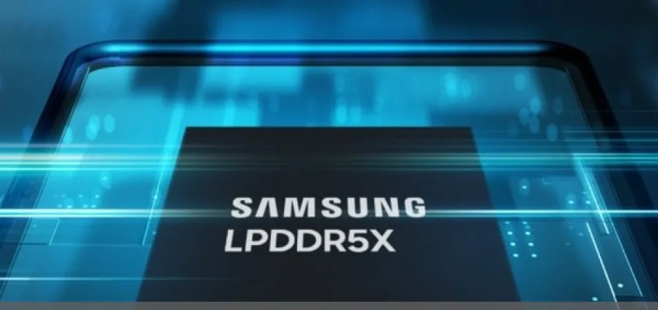 Samsung-Speicherchips als Symbol für die DRAM- und HBM-Produktion