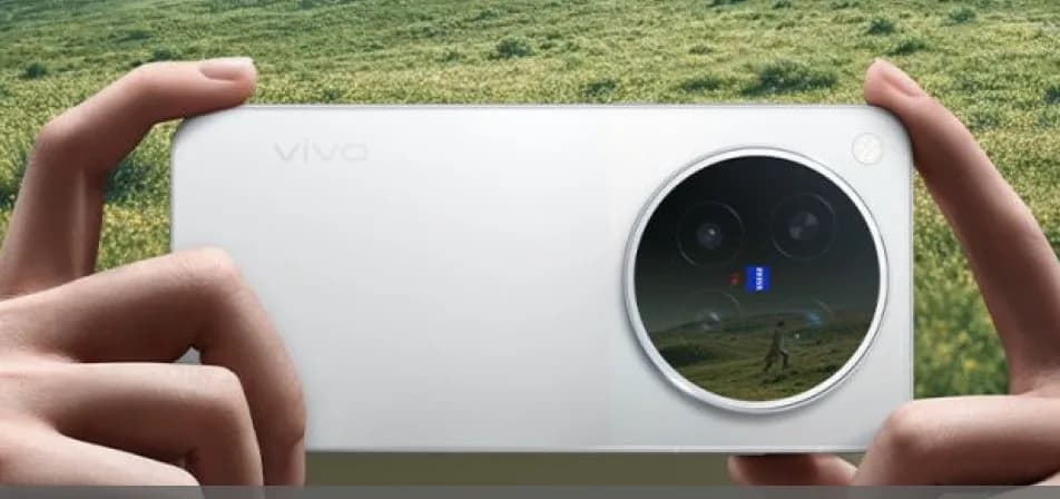 Konzeptbild des vivo X500 Pro Max mit Darstellung des rückseitigen Kamerasystems