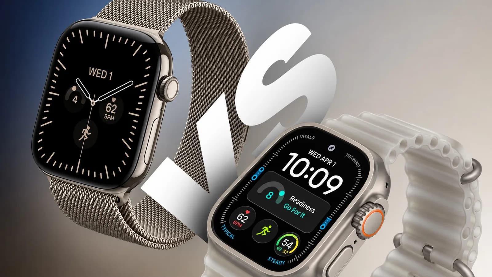 Apple Watch Series 12 og Apple Watch Ultra 4 vist side om side