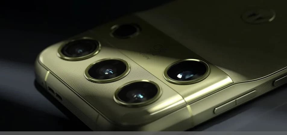 Rückseitiges Kameraelement des Motorola Signature 27 in einer ersten Designvorschau