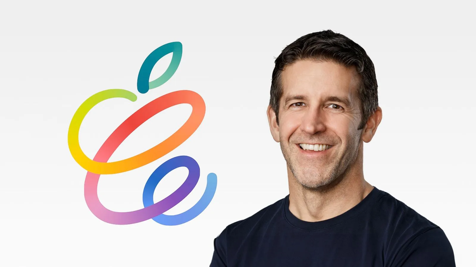 Apple-sjef John Ternus demonstrerer den utfoldede iPhone Duo under et intervju