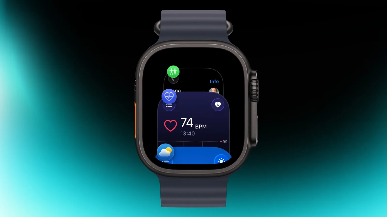 Apple Watch с восстановленным переключателем приложений в бета-версии watchOS 27.2