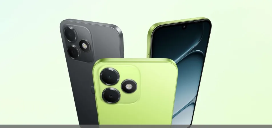 OnePlus N6 Lite in den Farben Midnight Black und Neo Green