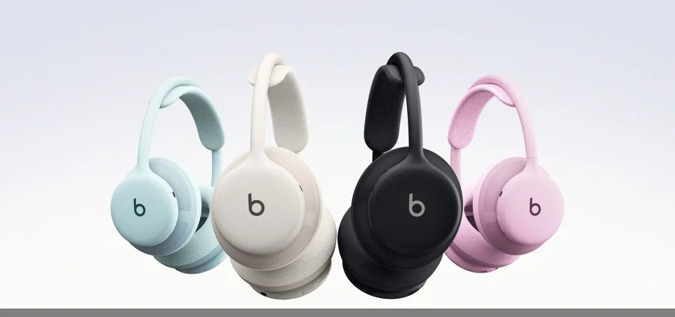Trådløse Beats 360-hodetelefoner i full størrelse med utskiftbare puter