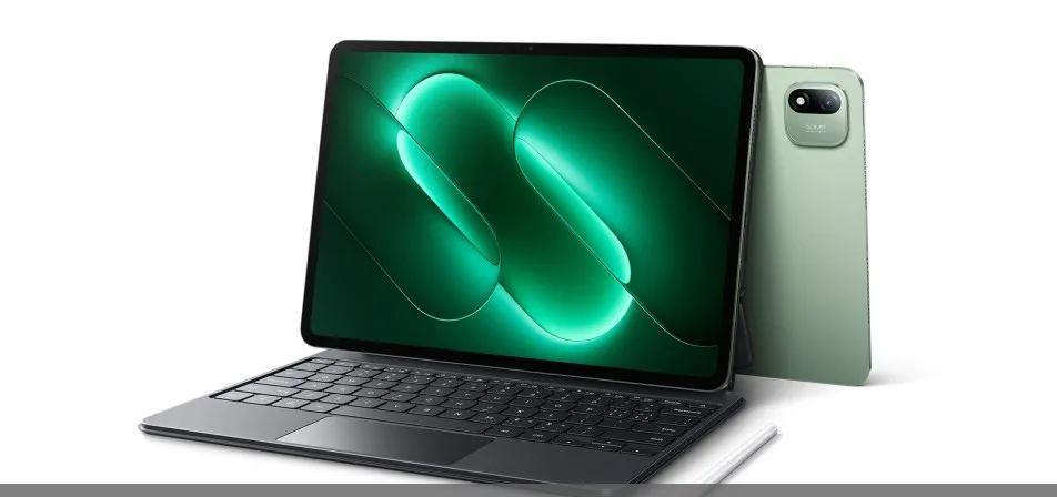 Xiaomi Pad 9 Pro og Pad 9-nettbrett vist i de tilgjengelige fargene