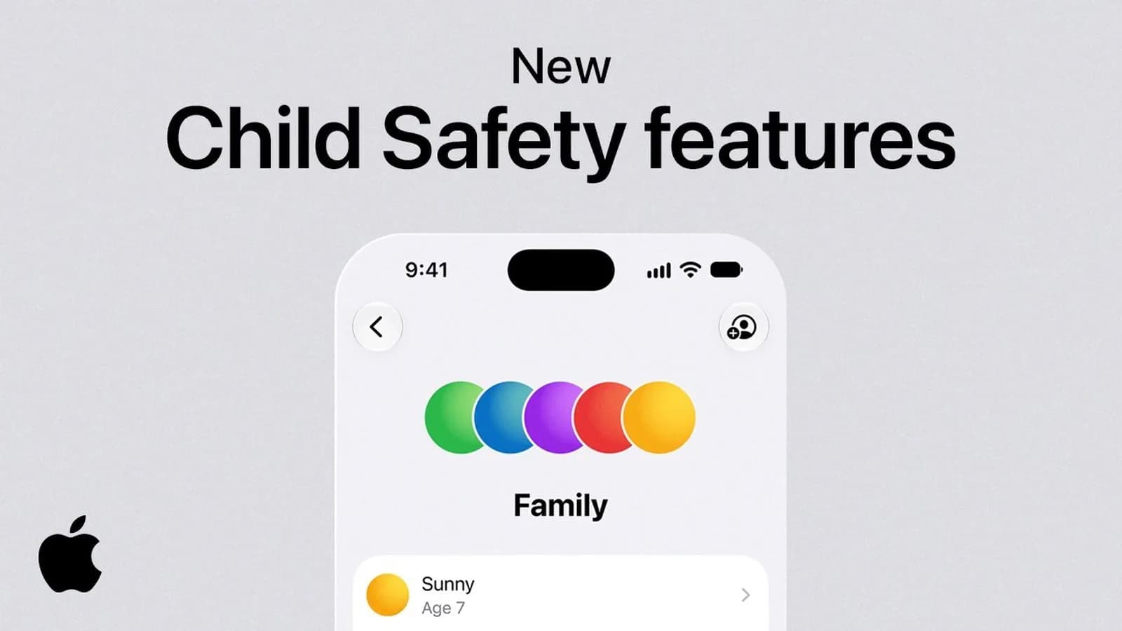 Apple-iPhone mit den Einstellungen für Kindersicherung und Bildschirmzeit in iOS 27