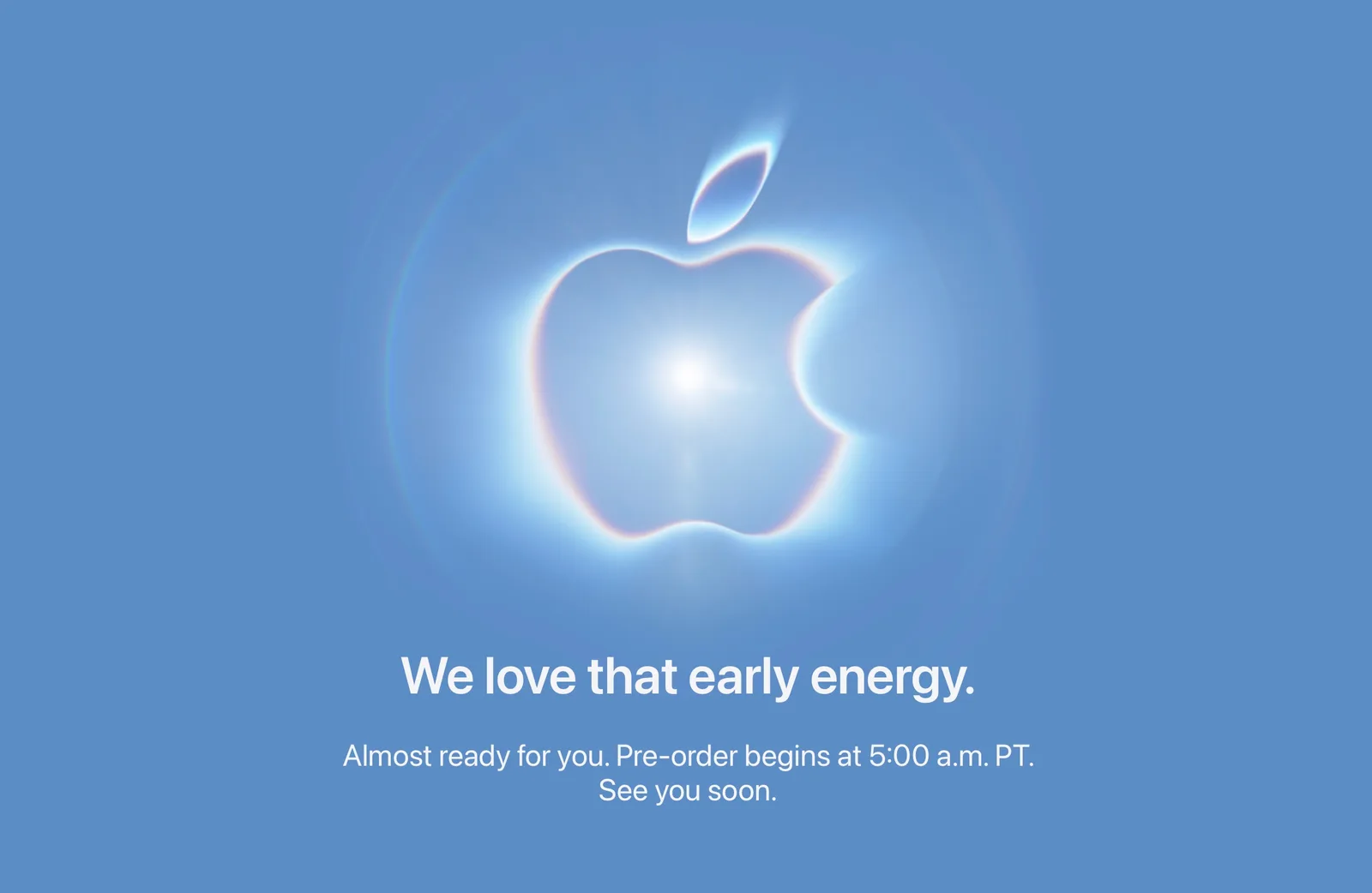 Platzhalterhinweis im Apple Online-Store vor dem Start der iPhone 18 Pro Vorbestellungen