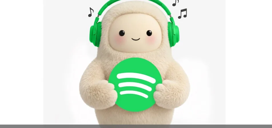 Meta Musen tekoälyagentti yhdistettynä Spotifyhin musiikin ja podcastien ohjausta varten