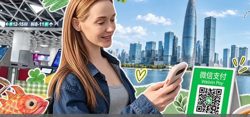 Application de paiement TenPayGo affichée sur un smartphone pour les touristes en Chine