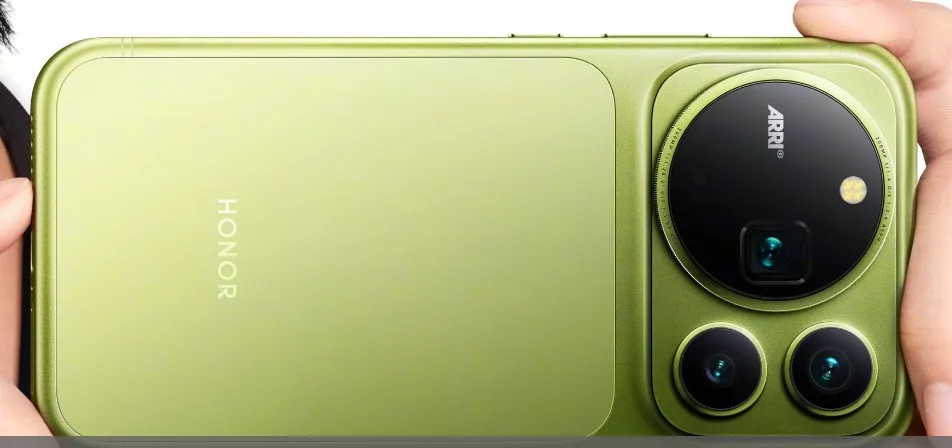 Honor Magic9 Pro Maxin ennakkokuva elokuvamikrofonista ja kiinnitetystä telejatkeesta