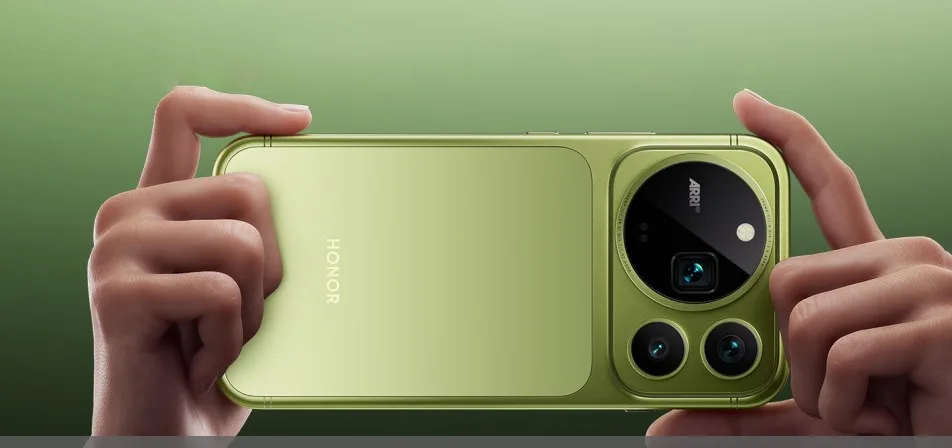 Honor Magic9 Pro Max med sitt kamerasystem och sin stora skärm