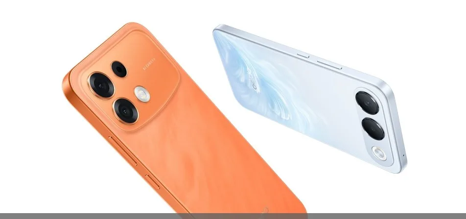 Oppo F35 und F35 Pro mit ihren Rückseitendesigns und Farbvarianten