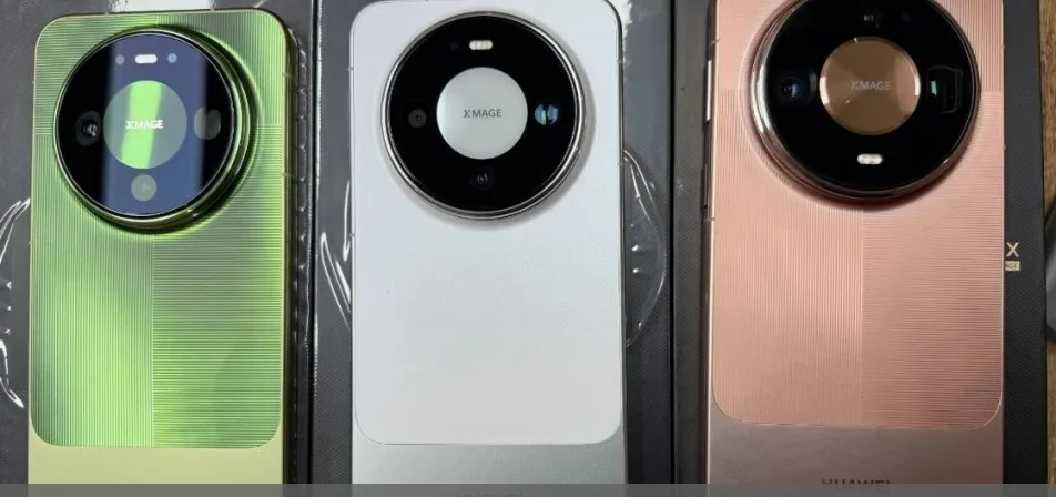 Läckt rendering av Huawei Mate 90 RS med upphöjd bakpanel och kameradesign