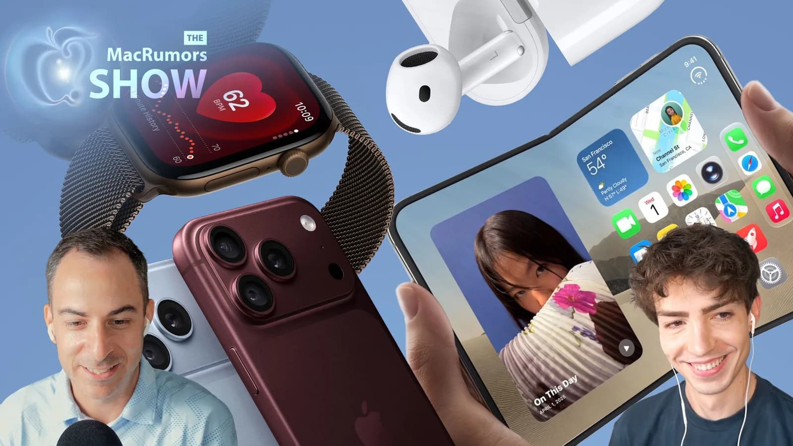 Apple iPhone 18 Pro and the folding iPhone Duo shown side by side