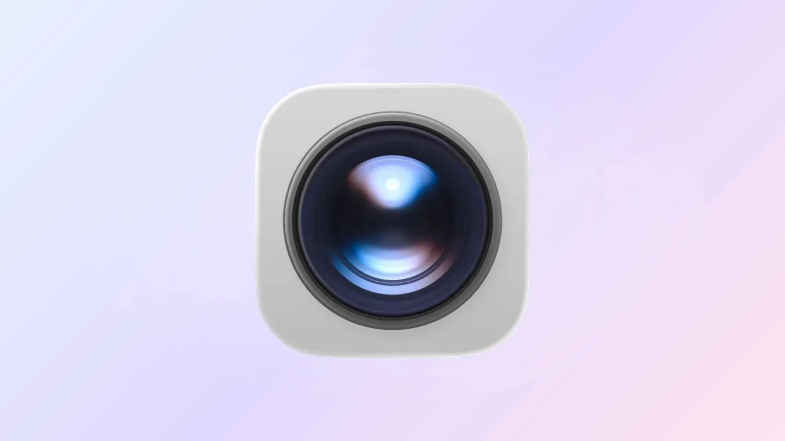 Illustrazione della fotocamera di sicurezza smart home di Apple basata sull'IA