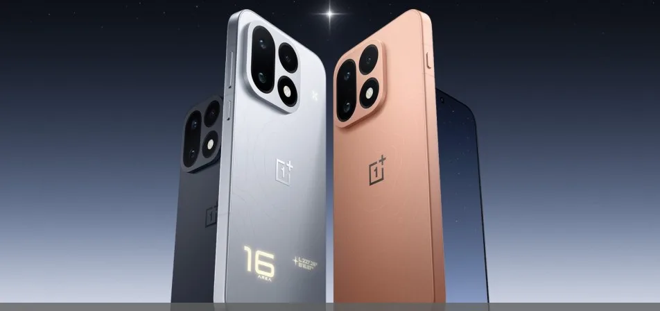 OnePlus 16 -älypuhelin Mars Masterpiece -väriversiona