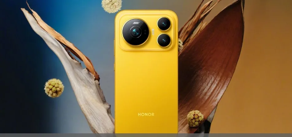 Honor Magic9 series smartphones showing rear camera design and color options