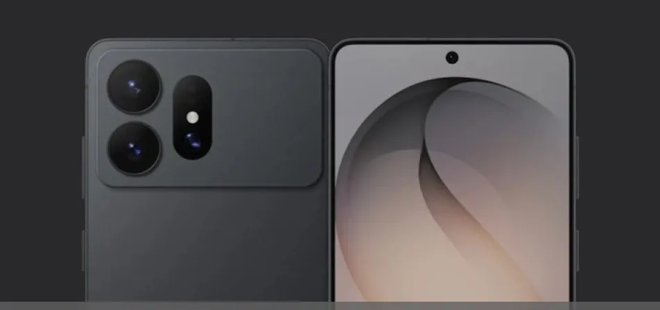 Vuotanut CAD-renderöinti Samsung Galaxy S27 Ultrasta mustalla viimeistelyllä