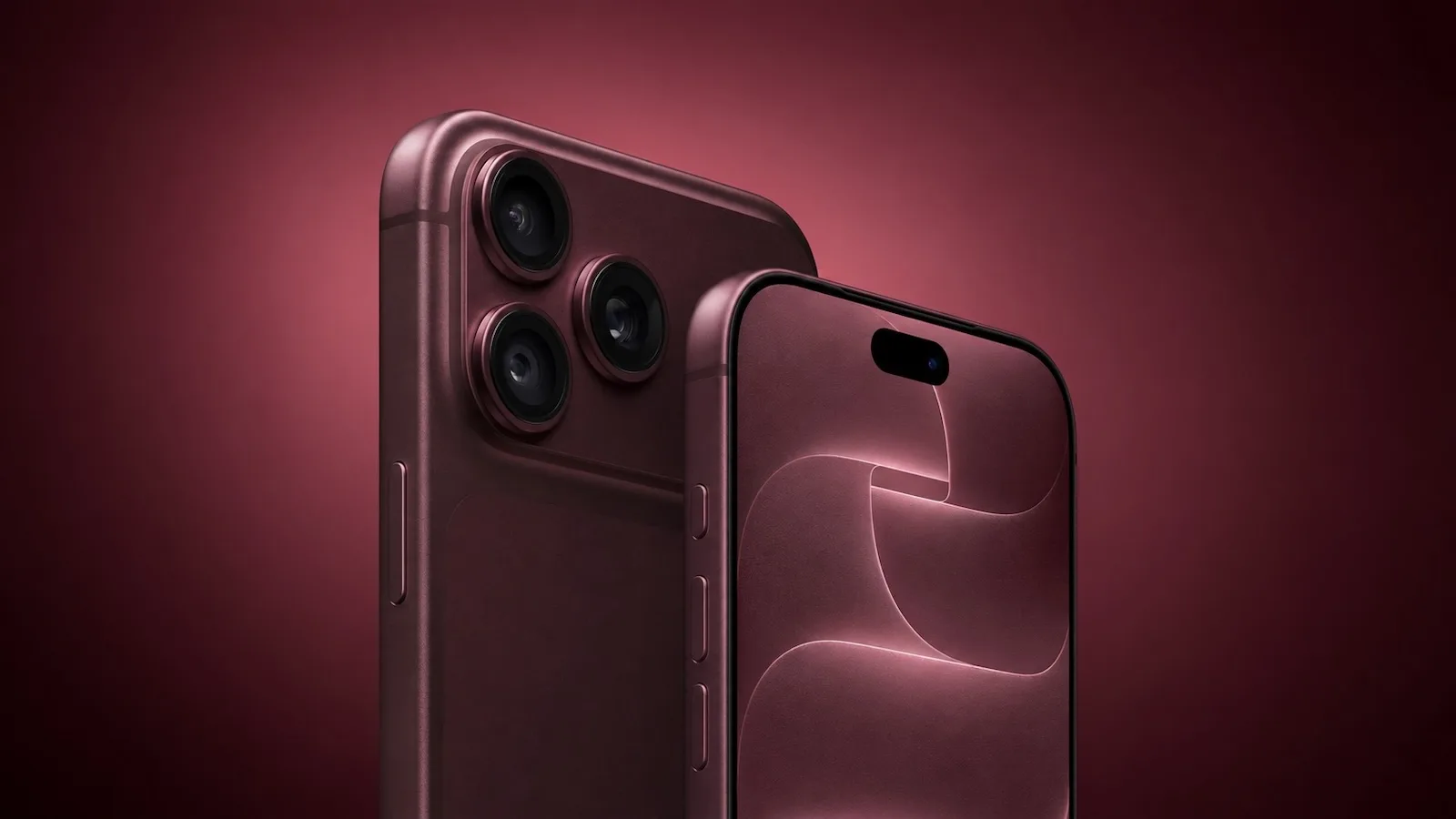 iPhone 18 Pro and iPhone 18 Pro Max shown side by side highlighting their different display sizes