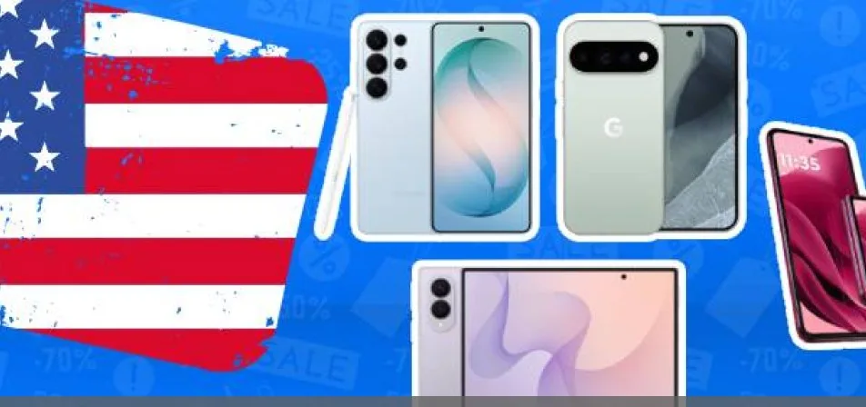 Samsung Galaxy S26 -puhelimia ja taittuvia älypuhelimia Amazonin alessa