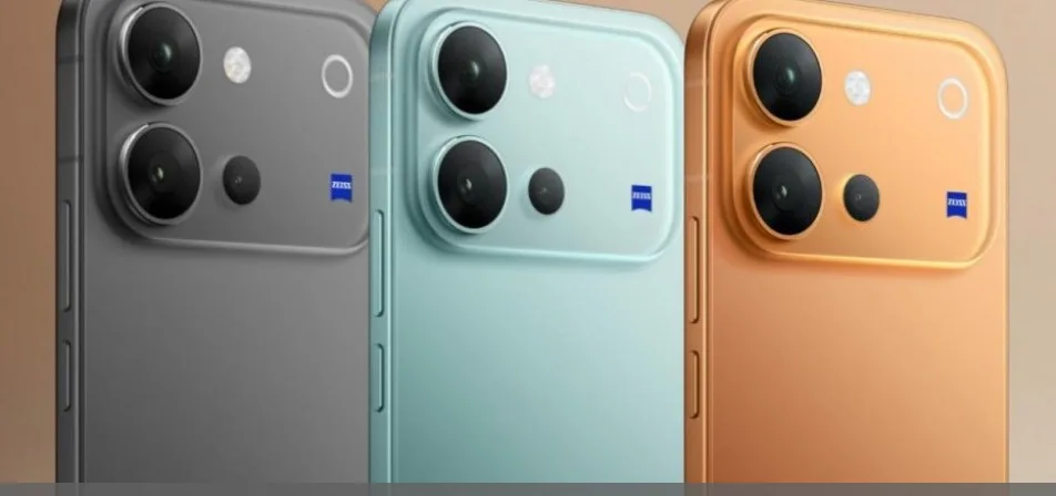 vivo V80 -älypuhelin edustamassa tulevaa V80 FE -sarjan mallia
