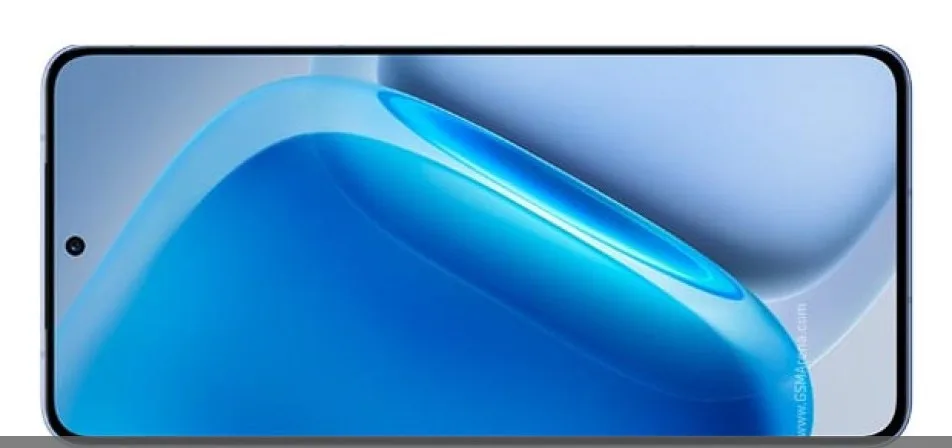 OLED-skjermpanel for smarttelefon som illustrerer den ryktede skjermen i iQOO Neo12