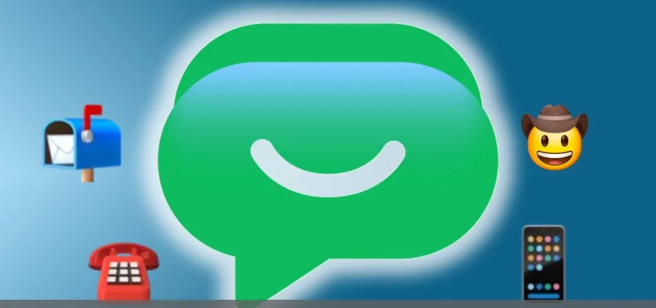 Google-Chat-Oberfläche mit einer möglichen HDR-Emoji-Funktion