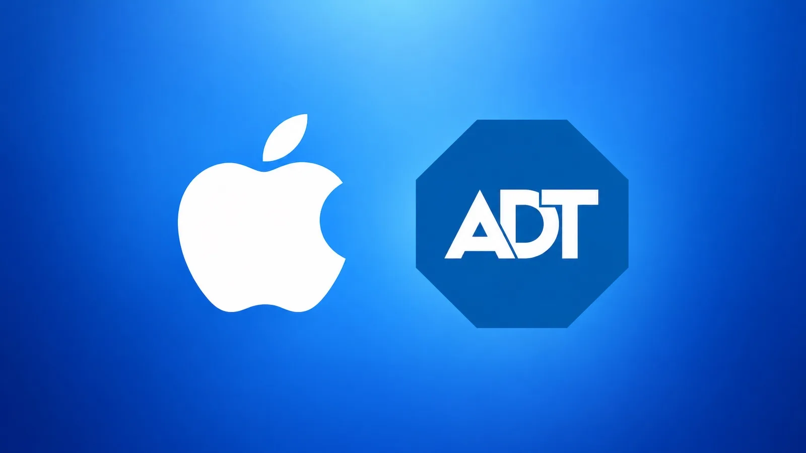 Apples omtalade smarta hem-hubb bredvid ADT:s hemsäkerhetsutrustning