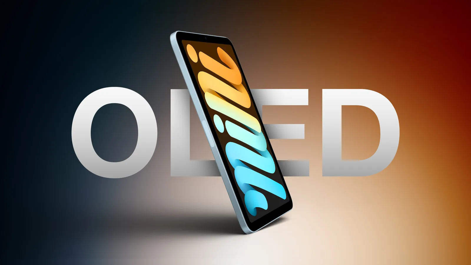 Концептуальный Apple iPad mini с OLED-экраном рядом с текущей моделью