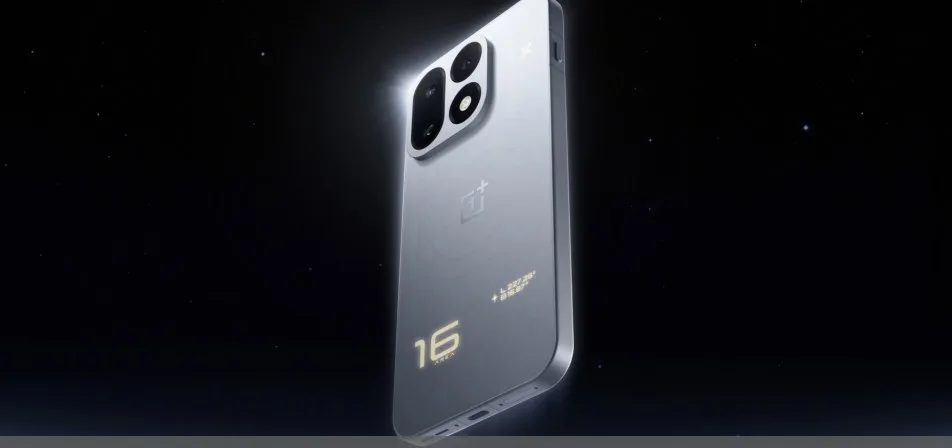 Смартфон OnePlus 16 с тыльной камерой и вариантами расцветки