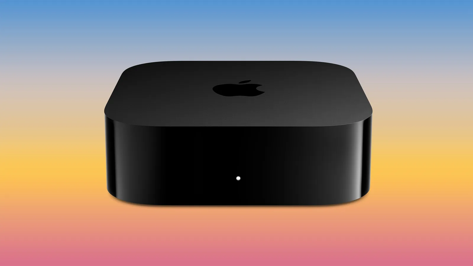 Nya Apple TV 4K bredvid den uppdaterade Siri Remote