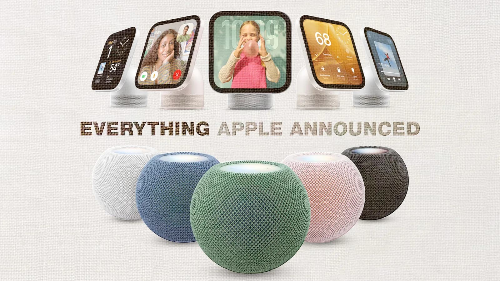 Apple HomeView uuden Apple TV 4K:n ja HomePod mini 2:n rinnalla