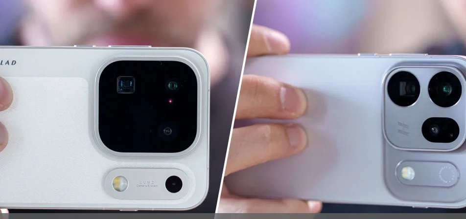 Oppo Find X10 Pro Max y Find X10 mostrando fotografías de muestras de cámara