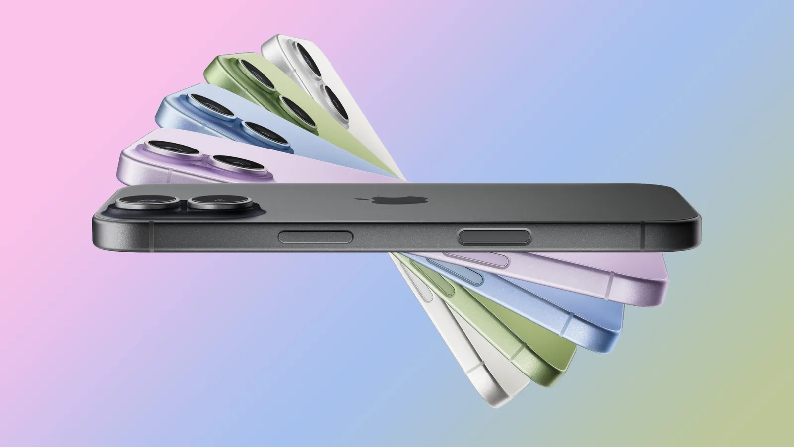 Konceptbild av den förväntade standardmodellen Apple iPhone 18
