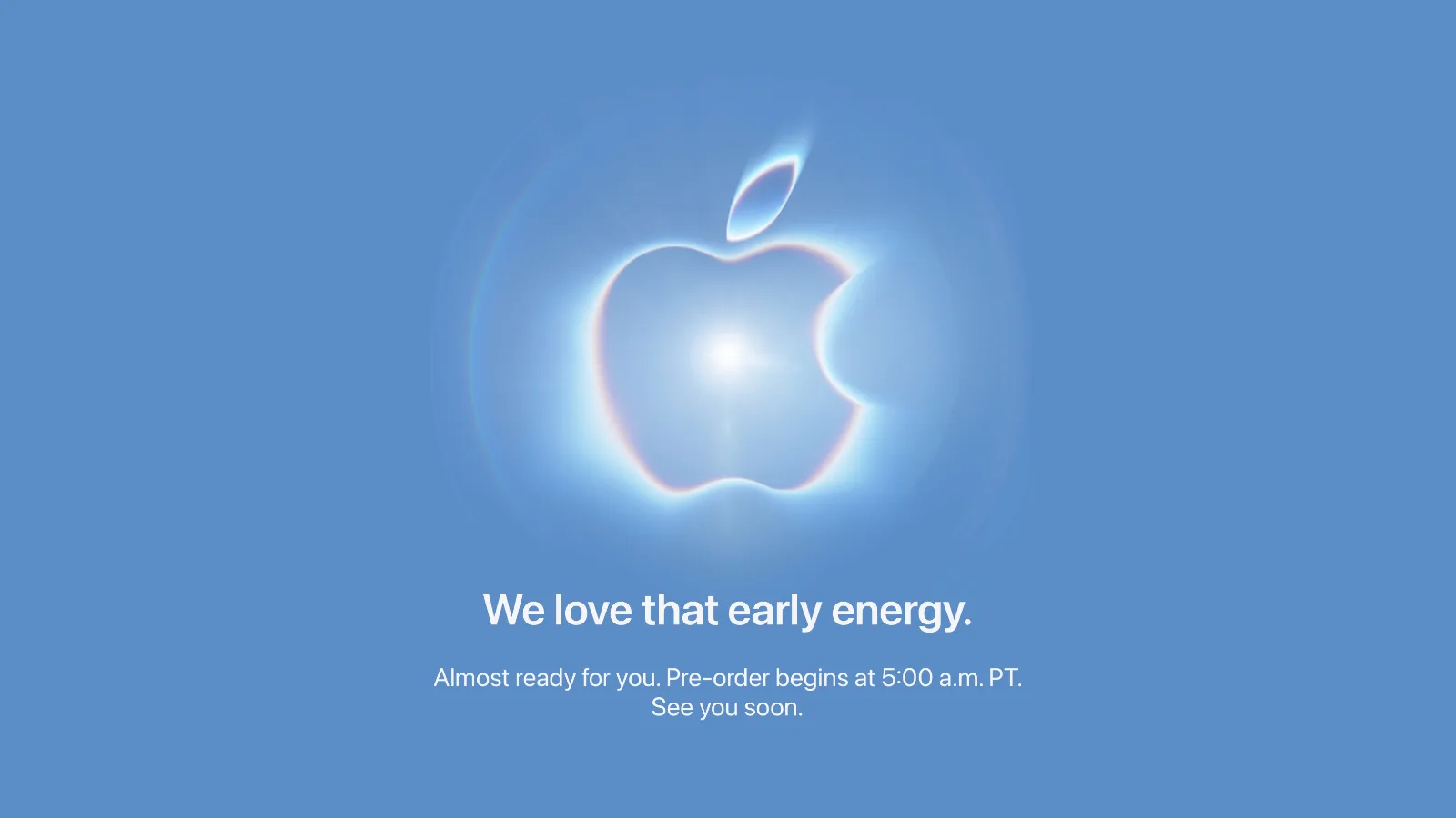 Pagina dell’Apple Store prima dei preordini di iPhone Duo