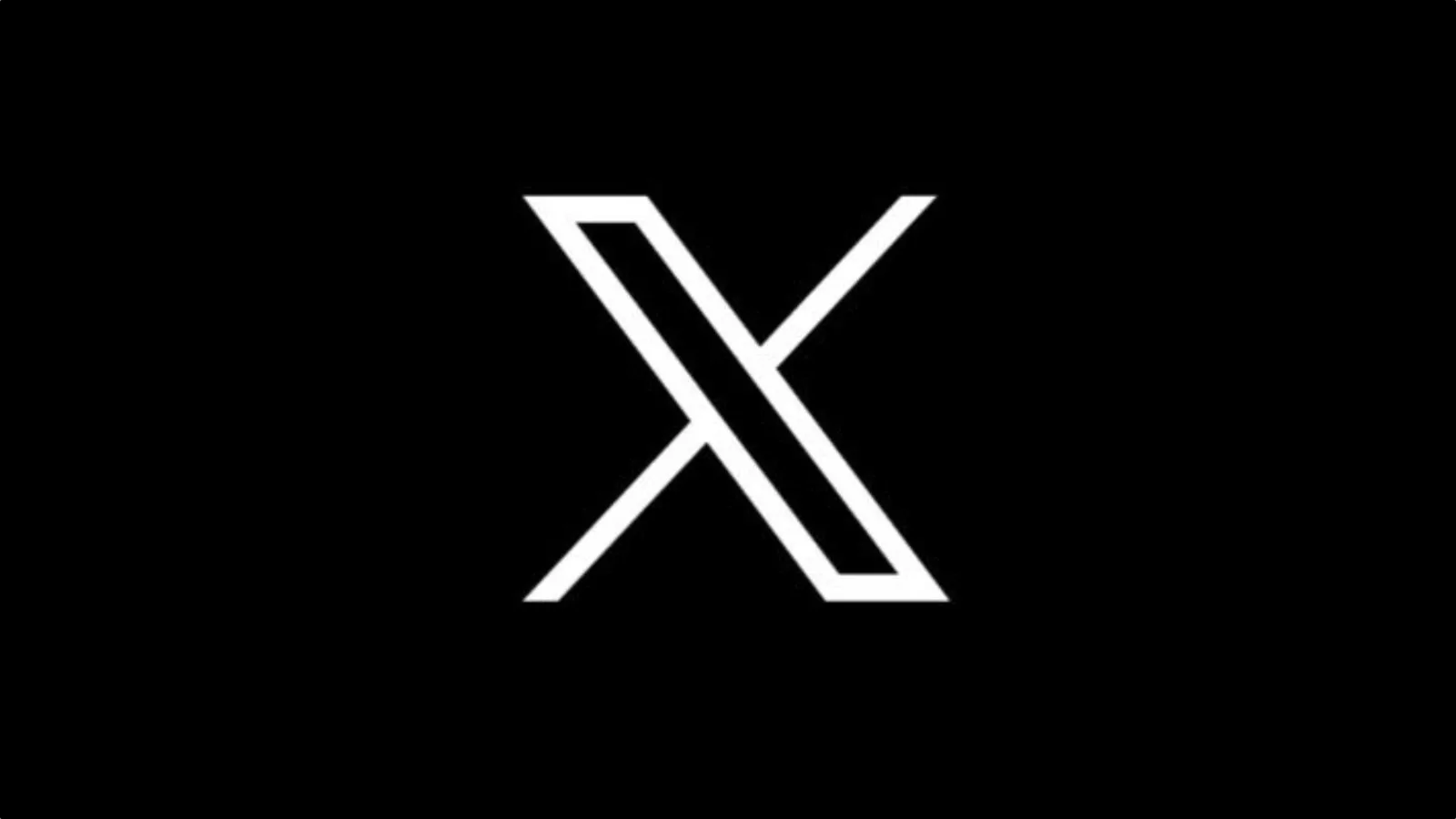 X:n logo näkyy älypuhelimen näytöllä kuvaten XChat-viestisovellusta